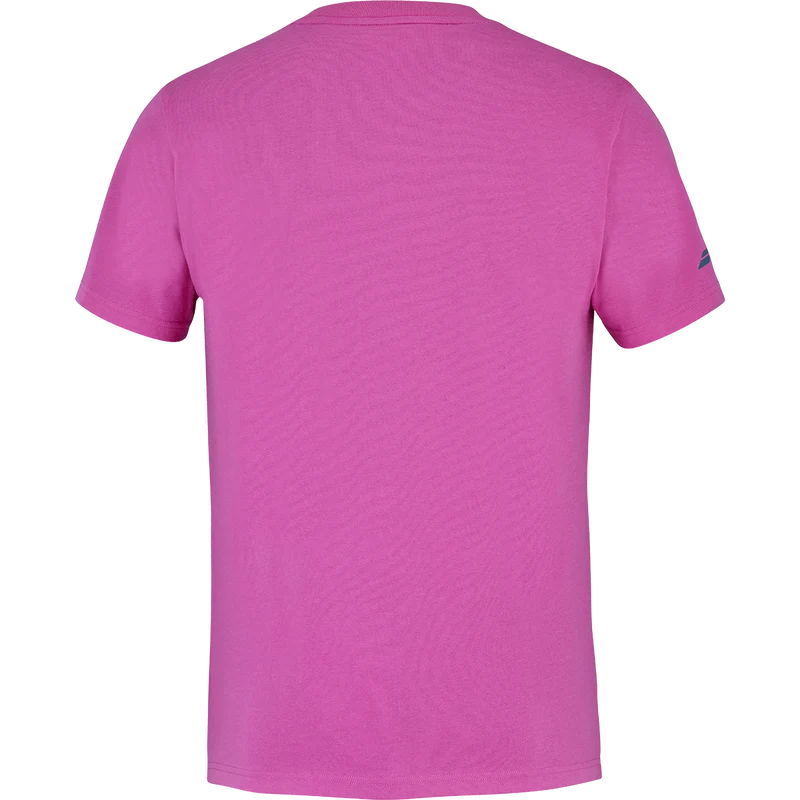 Babolat Men's Cotton Tee Lebron 27 Raspberry