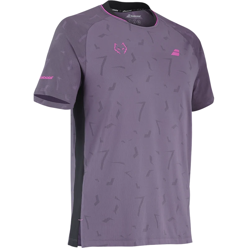 Babolat Men's Replica Lebron Tee 27 Dark Plum