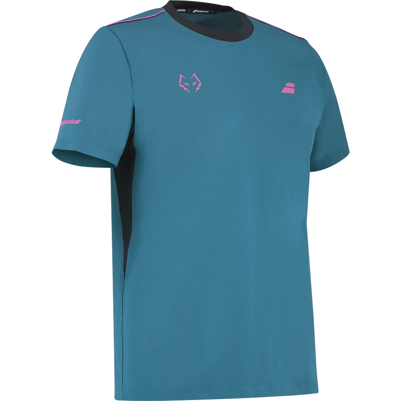 Babolat Men's Crew Neck Tee Lebron 27 Legion Blue
