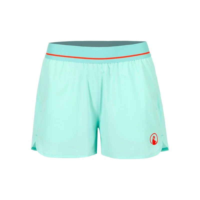 Wild Match 2in1 Shorts Damen-Türkis,Rot