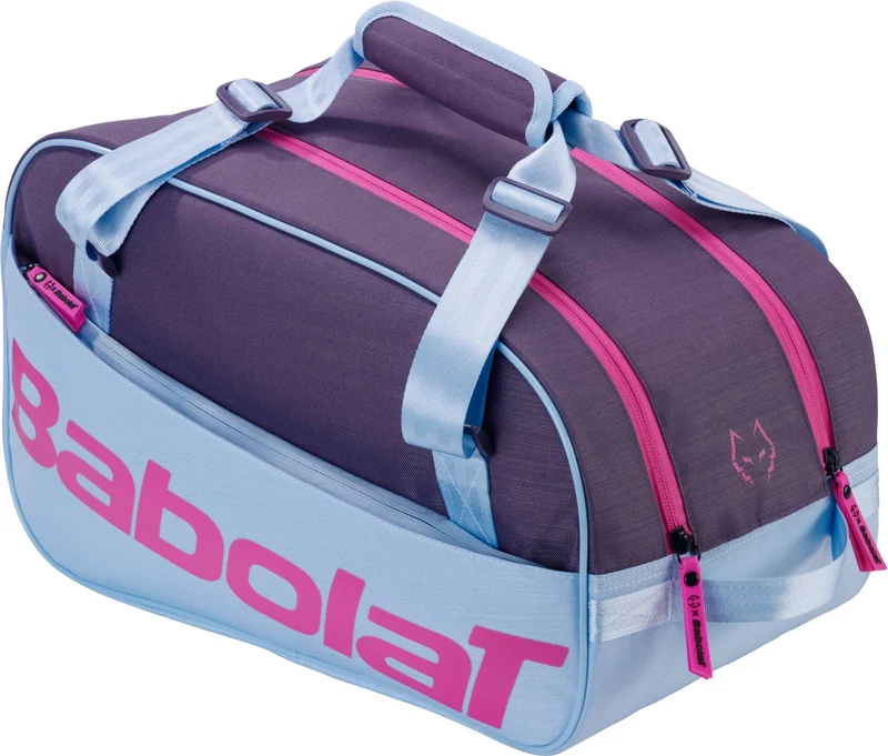 Babolat Court S Juan Lebron Padel Racket Bag - Purple / Sky Blue