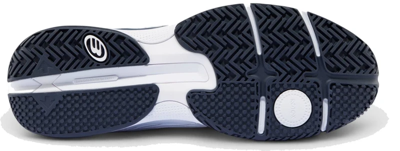 Bullpadel Hybrid Fly 26I Mens Padel Shoes - White / Navy