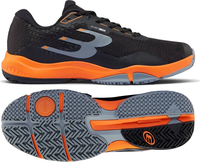 Bullpadel Hybrid Fly 26I Mens Padel Shoes - Black