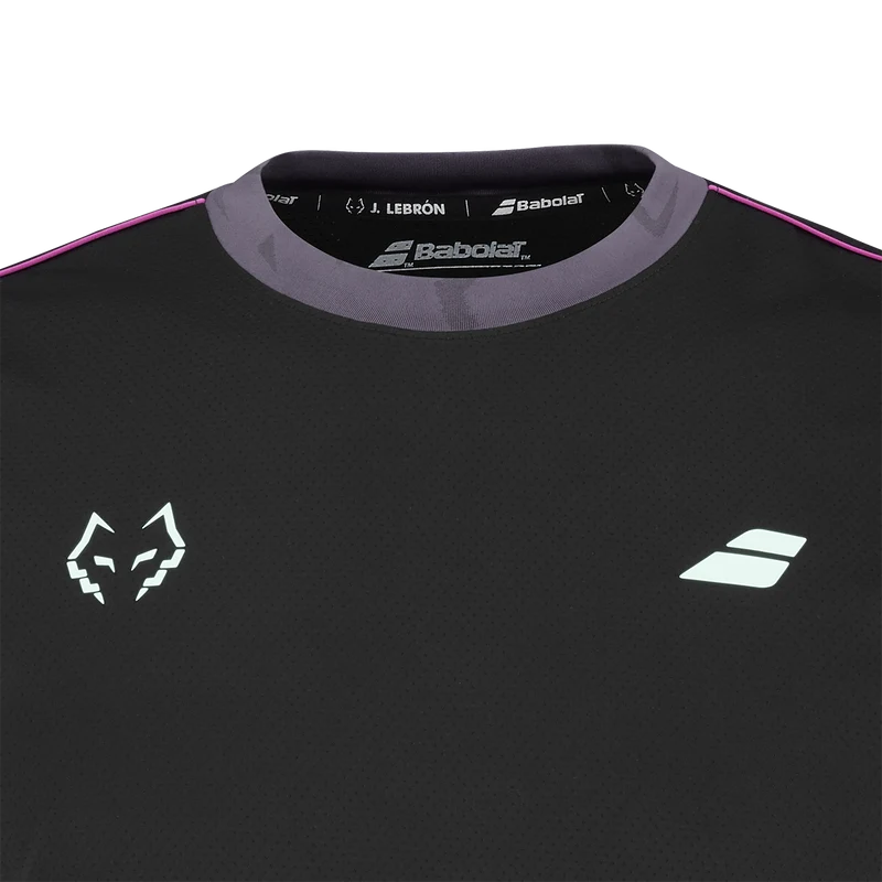 Babolat Men's Crew Neck Tee Lebron 27 Black