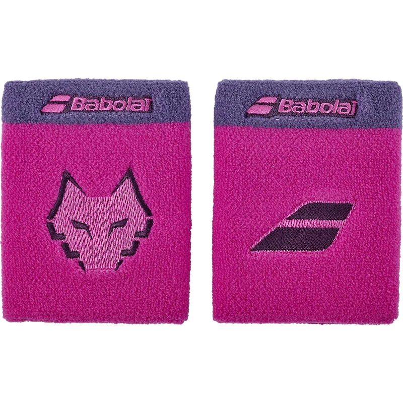 Babolat Lebron Terry Jumbo Wristband Raspberry