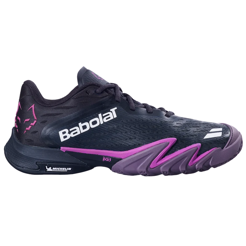 Babolat Men's Premura 3 Lebron Padel Shoes Black Plum