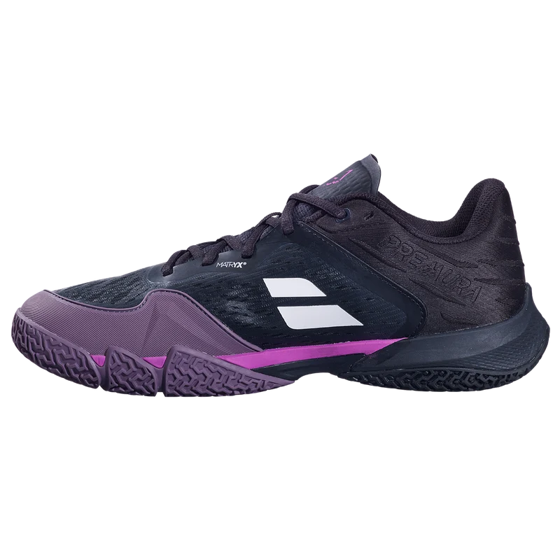 Babolat Men's Premura 3 Lebron Padel Shoes Black Plum