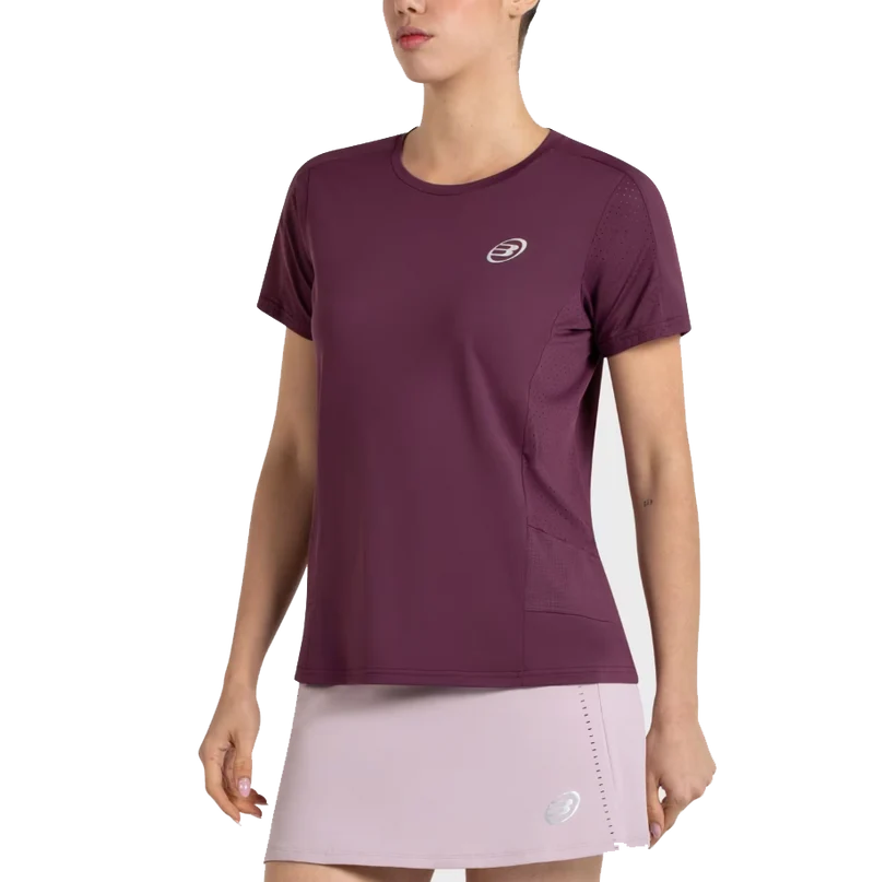 Bullpadel Women's Omur T-Shirt Plum