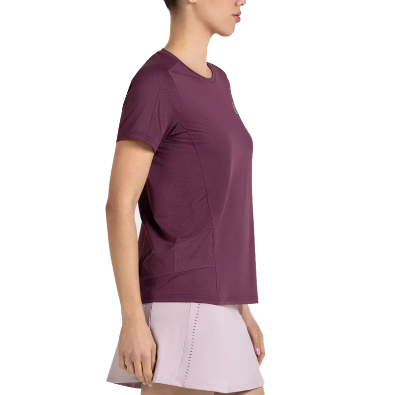 Bullpadel Women's Omur T-Shirt Plum