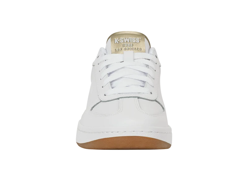 94734-199-M | COURT VARSITY | WHITE/GOLD/LIGHT GUM