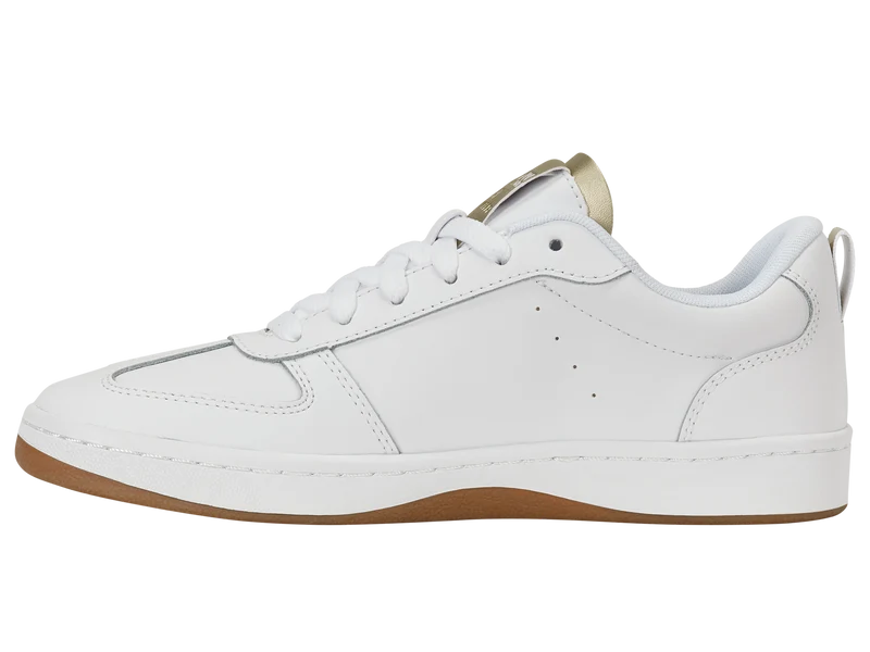 94734-199-M | COURT VARSITY | WHITE/GOLD/LIGHT GUM