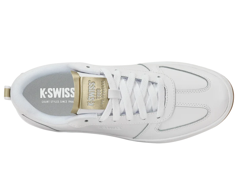 94734-199-M | COURT VARSITY | WHITE/GOLD/LIGHT GUM