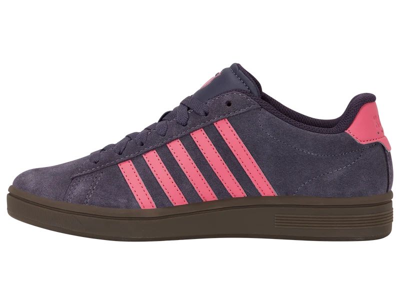 99492-537-M | COURT TIEBREAK II SDE | PURPLE VELVET/PINK LEMONADE/GUM