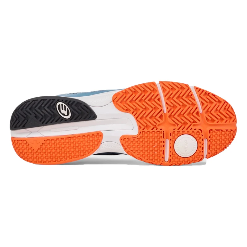 Bullpadel Men's Hybrid Fly 25I Padel Shoe Steel Blue