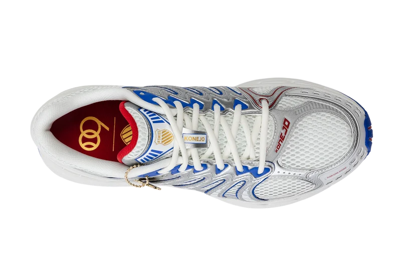 79631-116-M | KONEJO 60TH | WIMBLEDON WHITE/METALLIC SILVER/DAZZLING BLUE