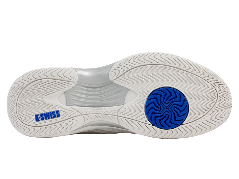 09629-104-M | HYPERCOURT EXPRESS 3 60TH | WIMBLEDON WHITE/DAZZLING BLUE/SILVER/MARS RED