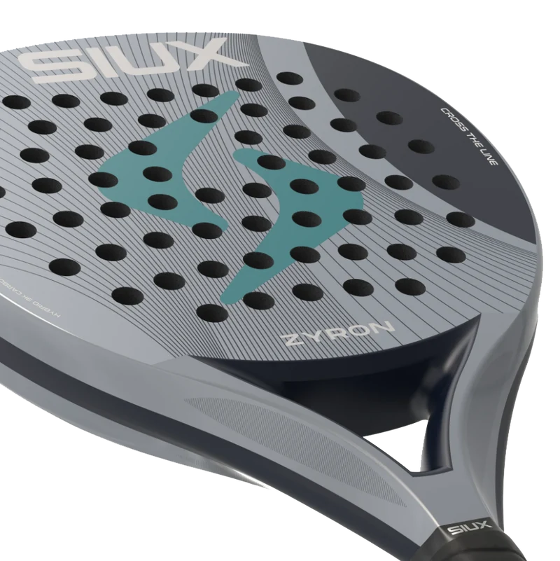 Siux Zyron 3K Blue Padel Racket 2026