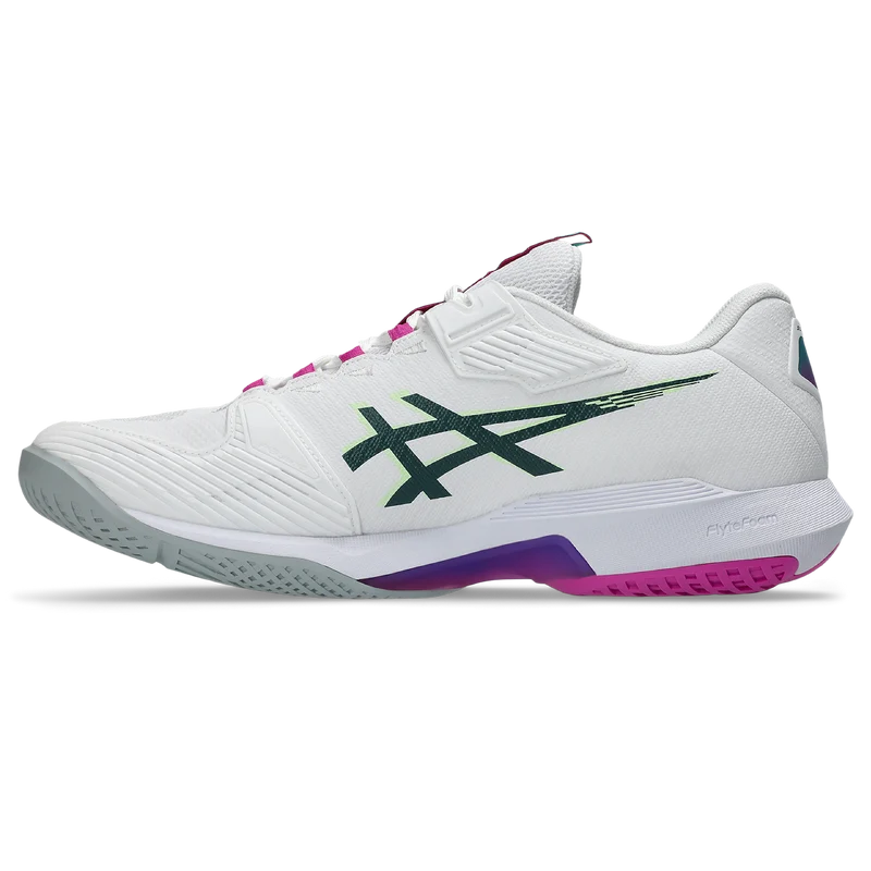 Asics Men's Solution Speed FF 4 Tennis Shoes White Digital Sakura