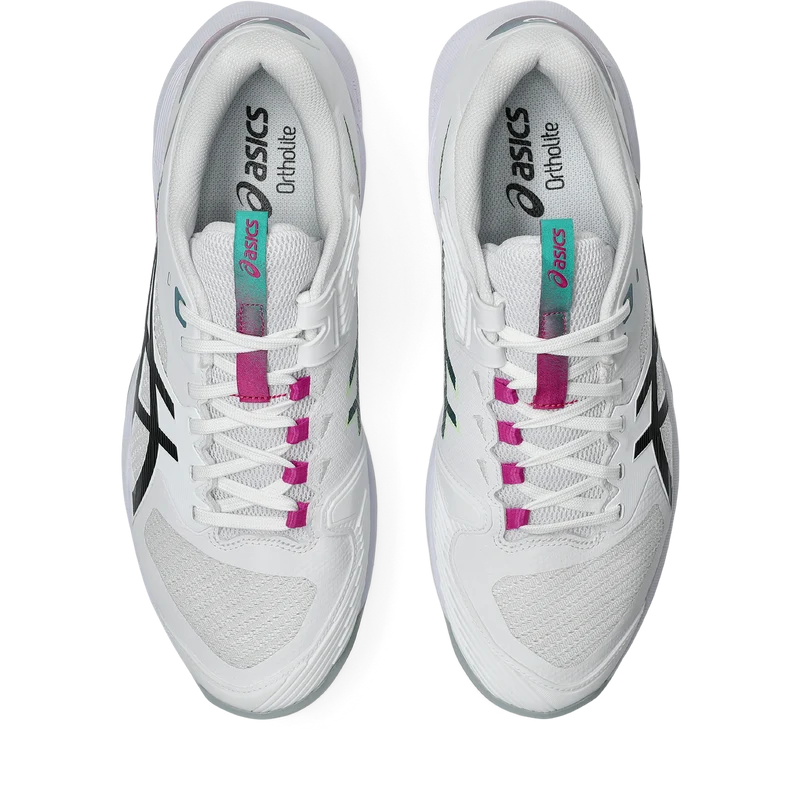 Asics Men's Solution Speed FF 4 Tennis Shoes White Digital Sakura