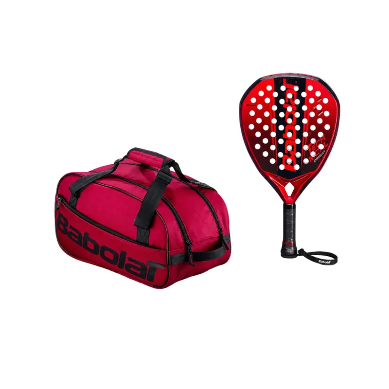 Bundle: Babolat Technical Origin+; Court S Padeltasche Rot