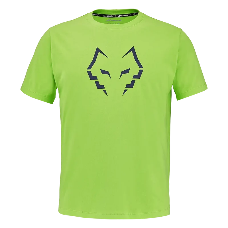 Camiseta Babolat Green Flash 2026 J. Lebrón