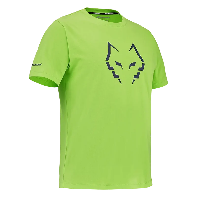 Camiseta Babolat Green Flash 2026 J. Lebrón