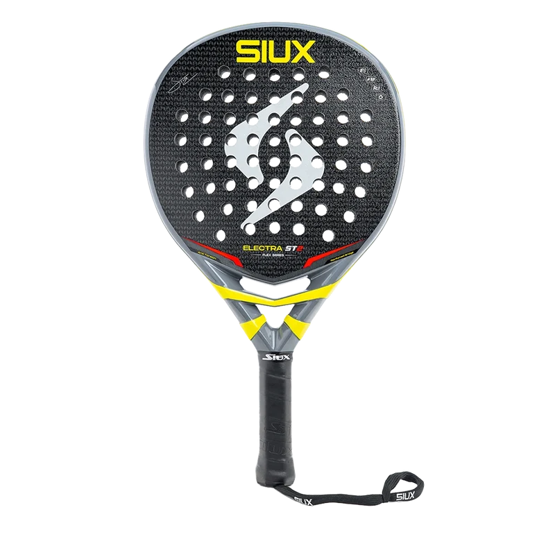 Pack Pala Siux Electra ST2 Flex 2026 (Exclusiva PadelPROShop) + Paletero PadelPROShop Negro + Bote de Pelotas PadelPROShop Fast + Pack 3 Overgrips PadelPROShop