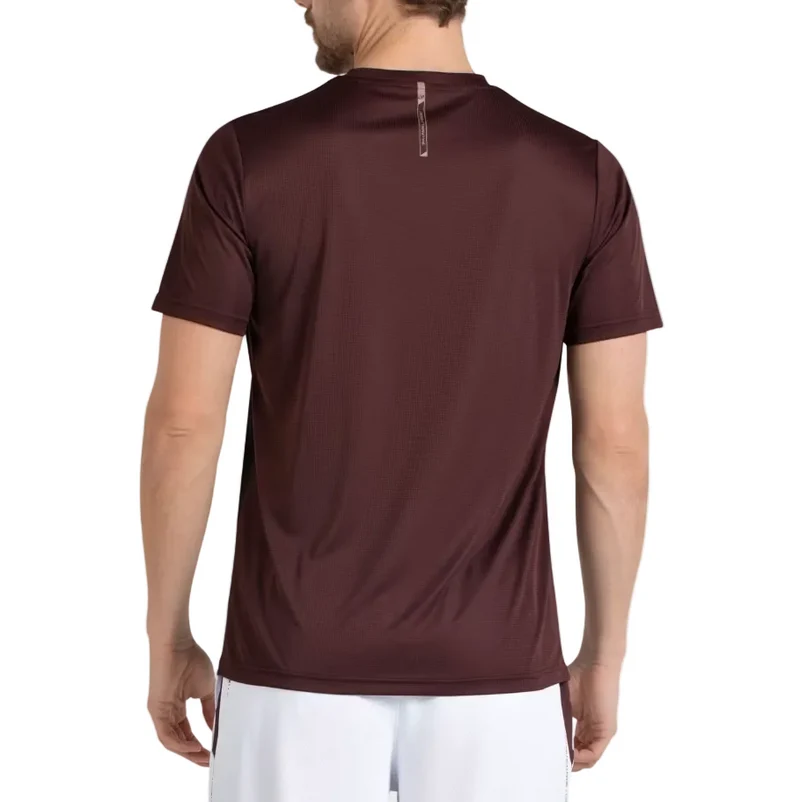 Bullpadel Men's Cori T-Shirt Burgundy