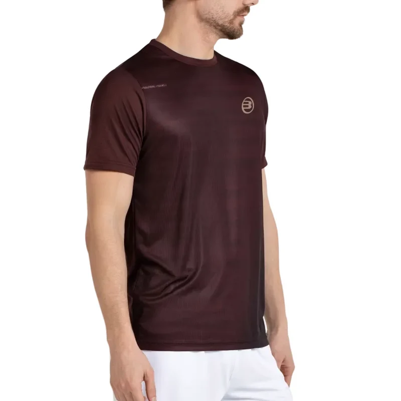 Bullpadel Men's Cori T-Shirt Burgundy