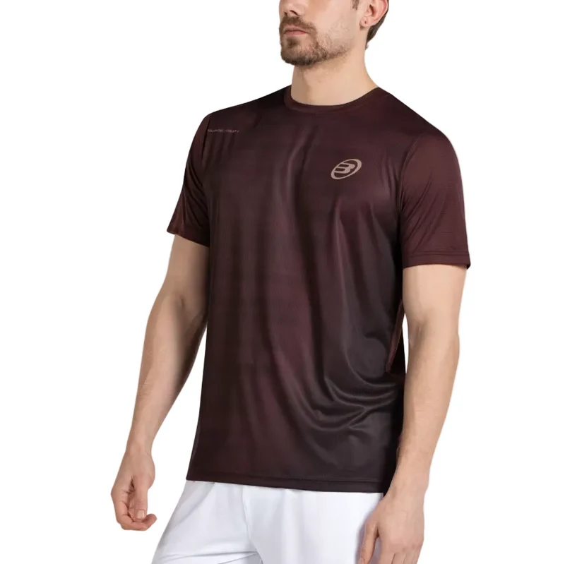 Bullpadel Men's Cori T-Shirt Burgundy