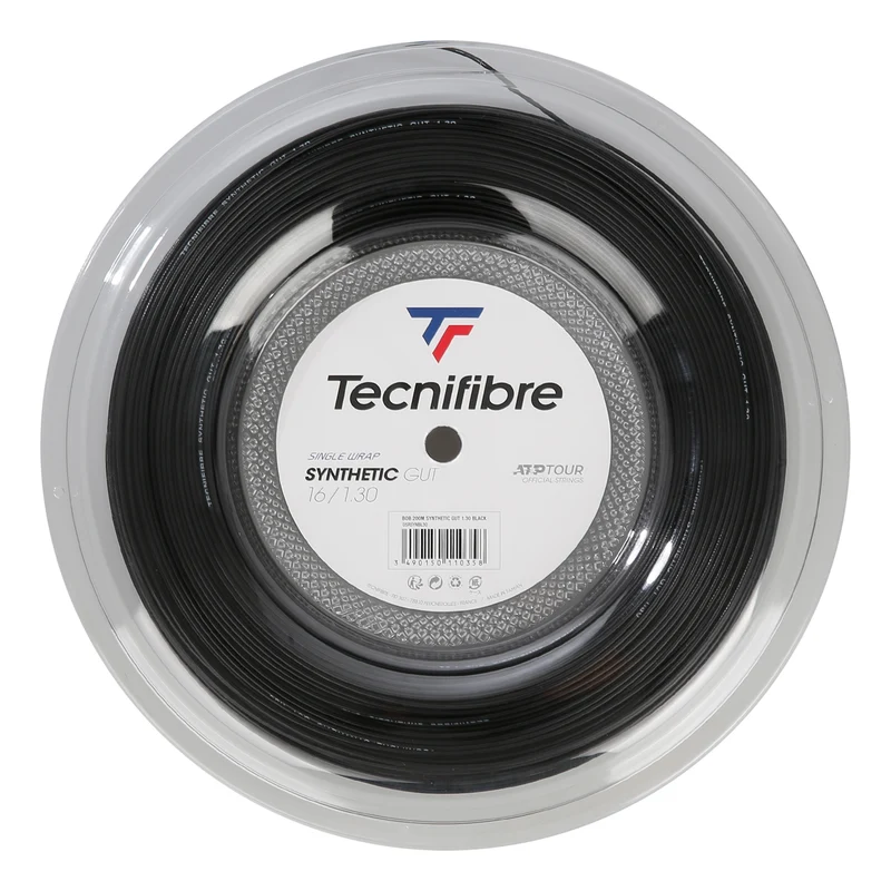 Synthetic Gut 200m Saitenrolle-Schwarz