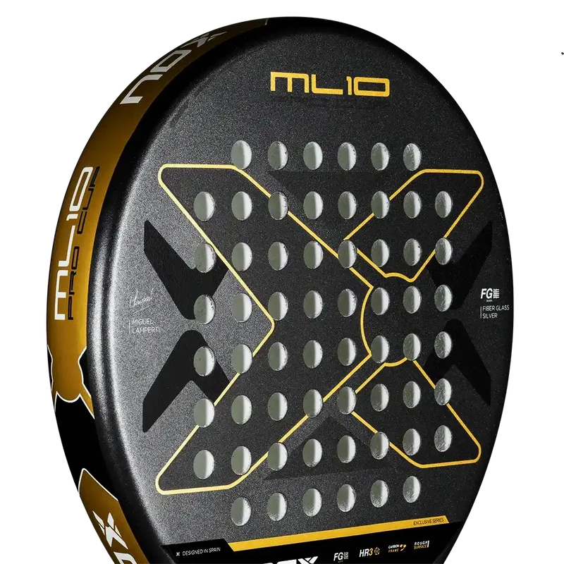 Pack dúo Nox ML10 Pro Cup Coorp Negro/Oro (Exclusivas PadelPROShop)