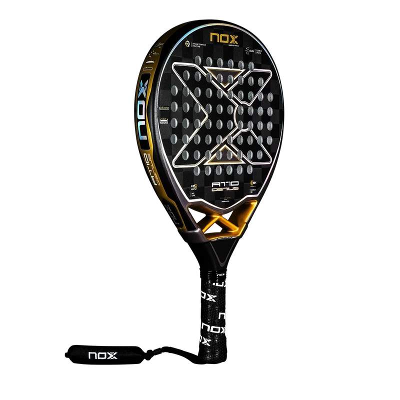 Pala Nox AT10 Genius 18k Negro/Oro (Exclusiva PadelPROShop)