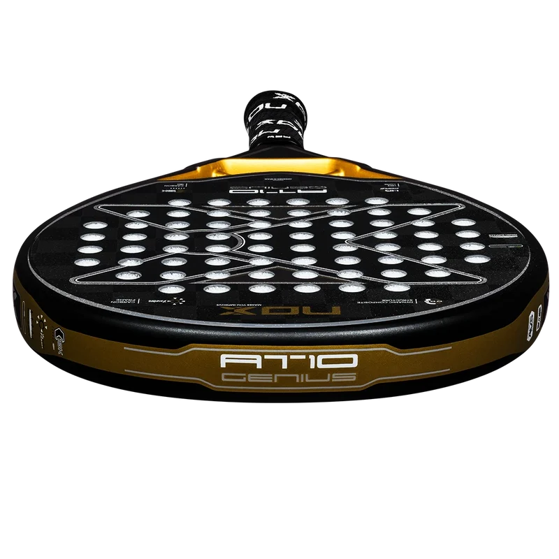 Pala Nox AT10 Genius 18k Negro/Oro (Exclusiva PadelPROShop)