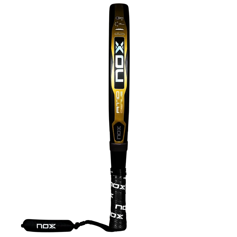 Pala Nox AT10 Genius 18k Negro/Oro (Exclusiva PadelPROShop)