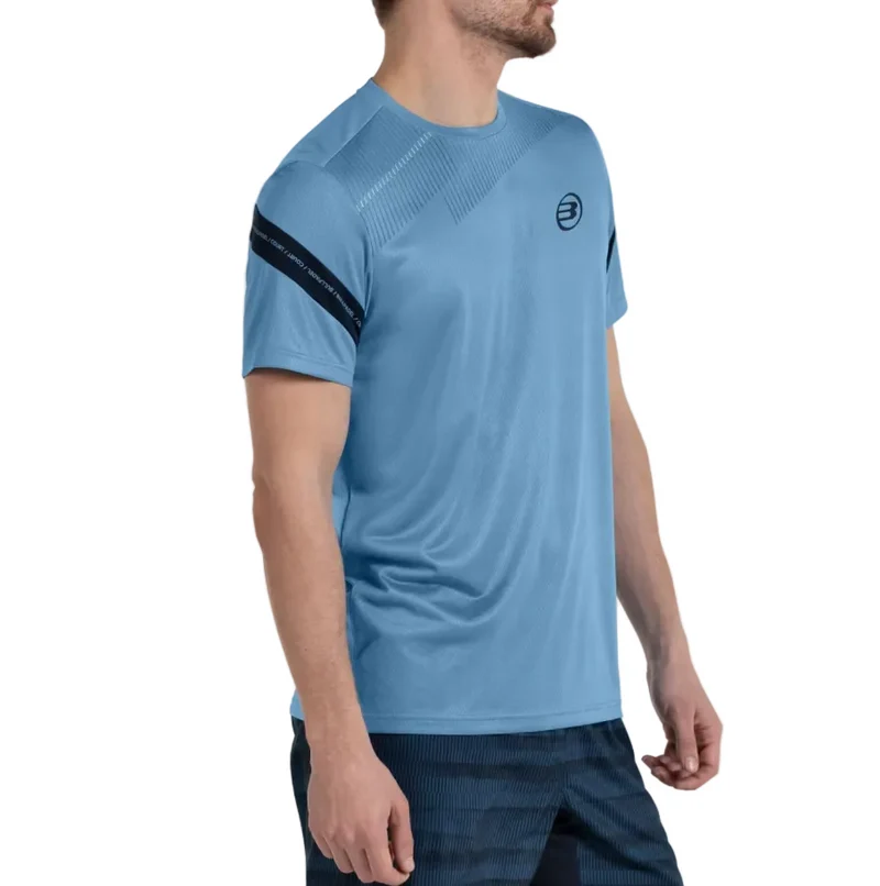 Bullpadel Men's Casul T-Shirt Light Blue