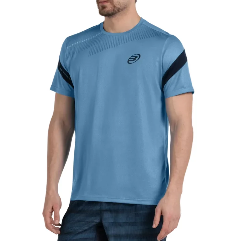 Bullpadel Men's Casul T-Shirt Light Blue