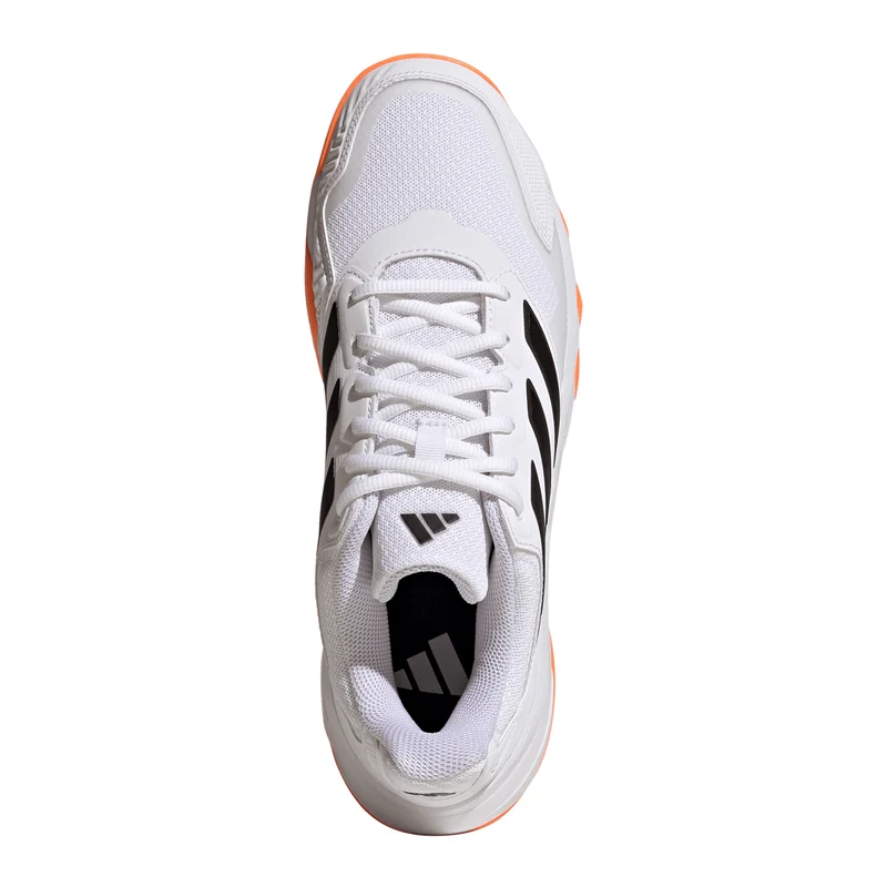 CourtJam Control 3 Sandplatzschuh Herren - weiß, orange