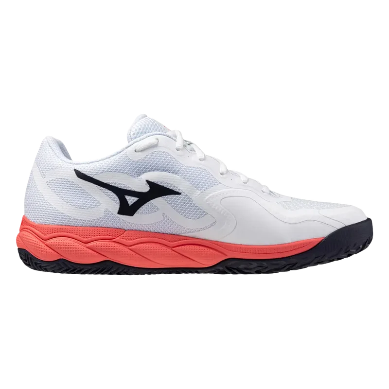 Zapatillas Mizuno Wave Enforce Court 2 CC Blanco/Naranja 2026