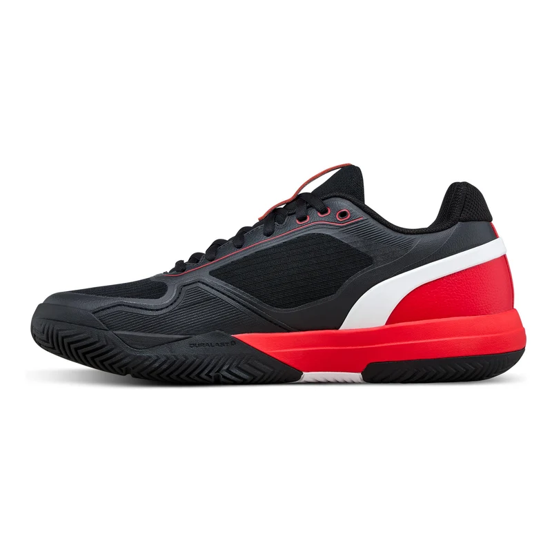 Rush Pro 5 Allcourtschuh Herren-schwarz, neonrot
