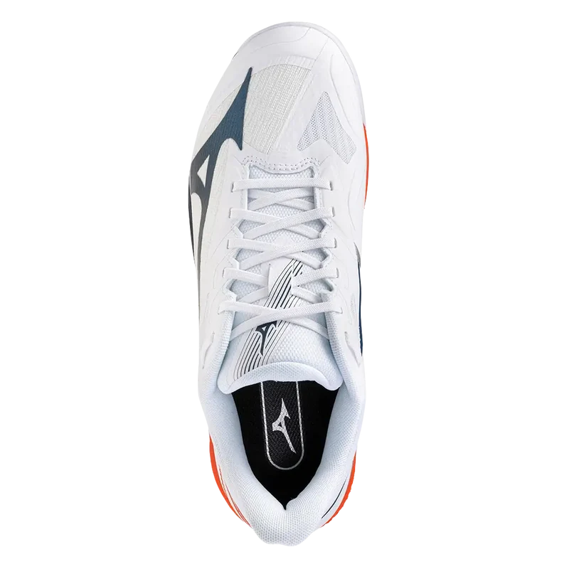 Zapatillas Mizuno Wave Exceed Court CC Blanco/ Naranja 2026