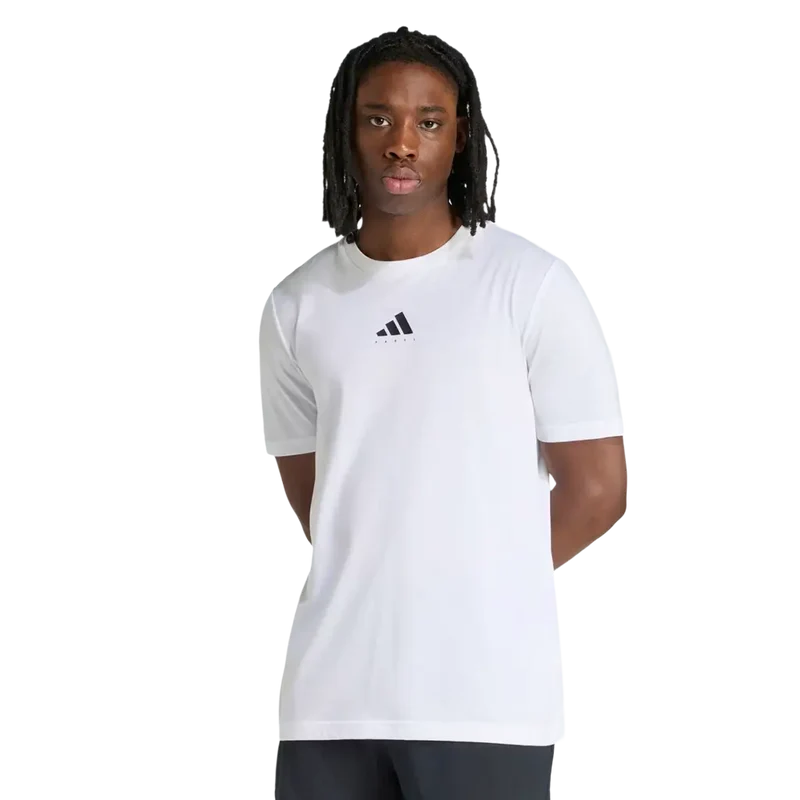 Camiseta Adidas Estampada Category Blanca 2026