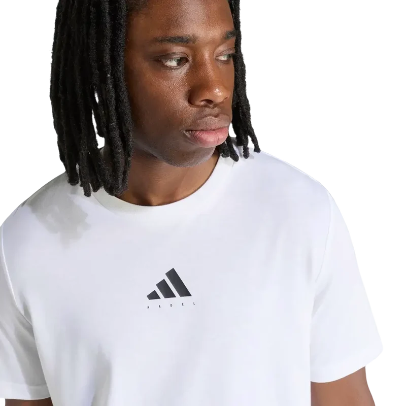 Camiseta Adidas Estampada Category Blanca 2026