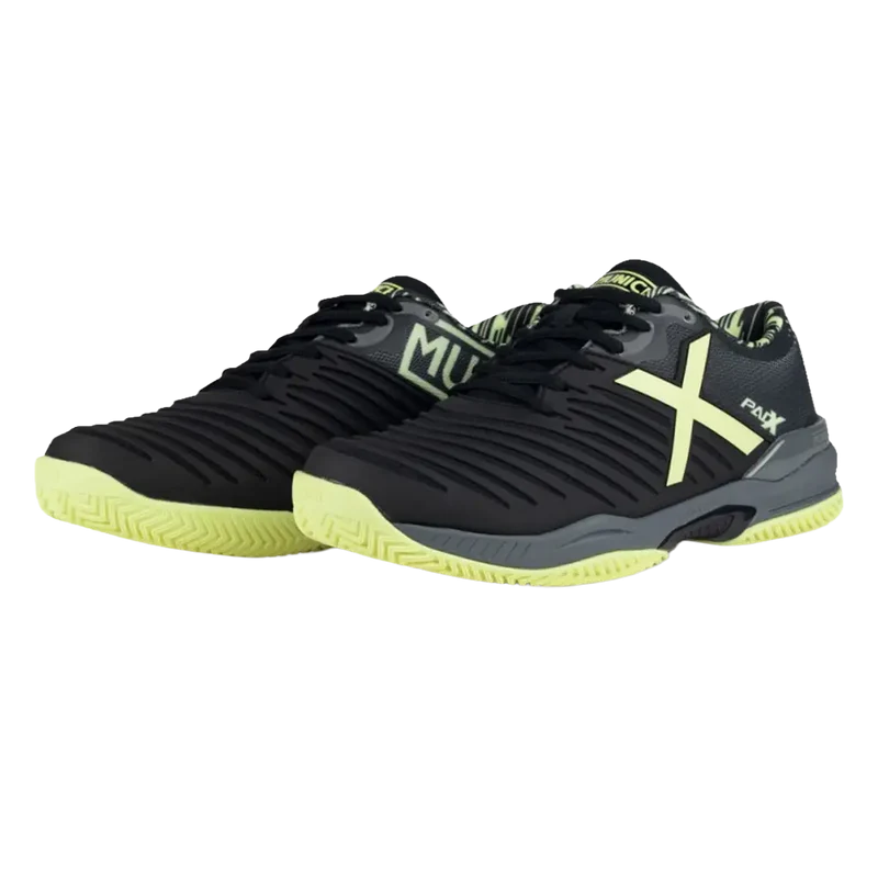 Zapatillas Munich Padx 65 Padel Negro Amarillo