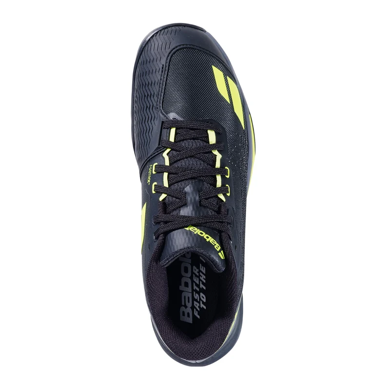 Jet Mach 4 Allcourtschuh Herren - schwarz, neongelb