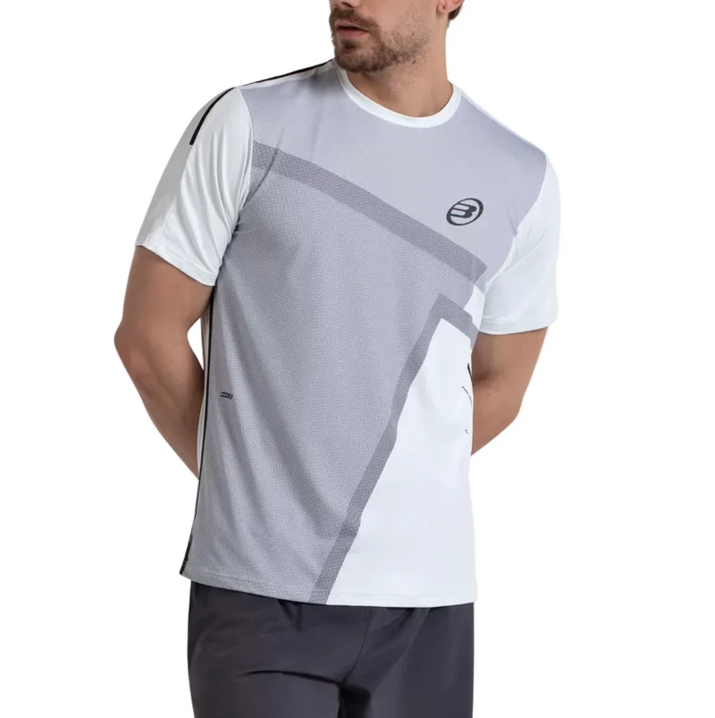 Bullpadel Men's Mosal T-Shirt Ice White