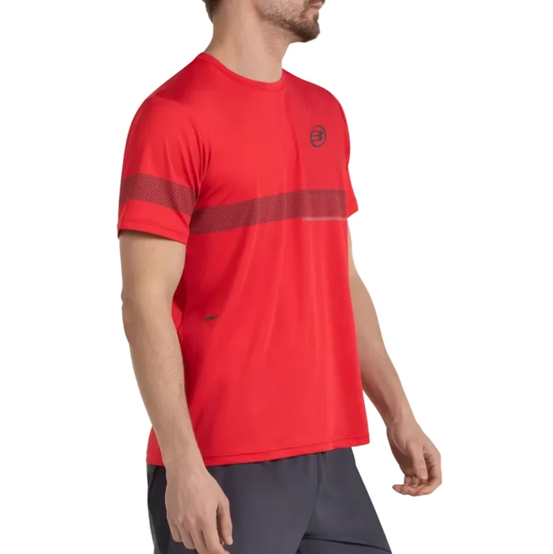 Bullpadel Men's Milon T-Shirt Lava