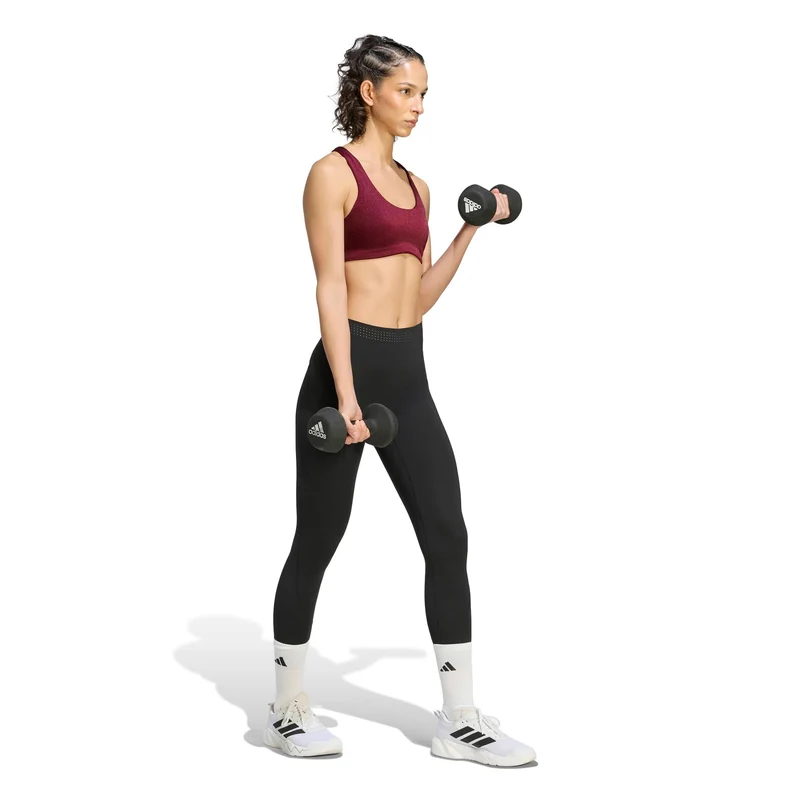Optime Medium Support Sport-BH Damen - weinrot