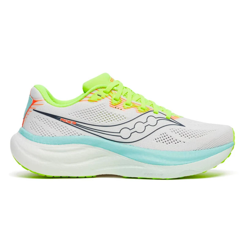 Ride 19 Neutralschuh Damen-weiß, türkis