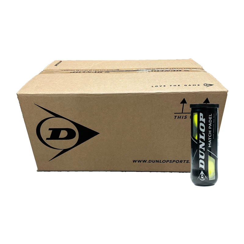 Dunlop Match Padel Ball - 6 Dozen (Box)